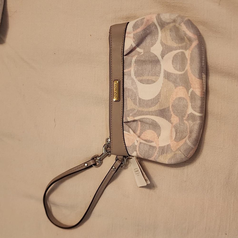Coach signature C wristlet